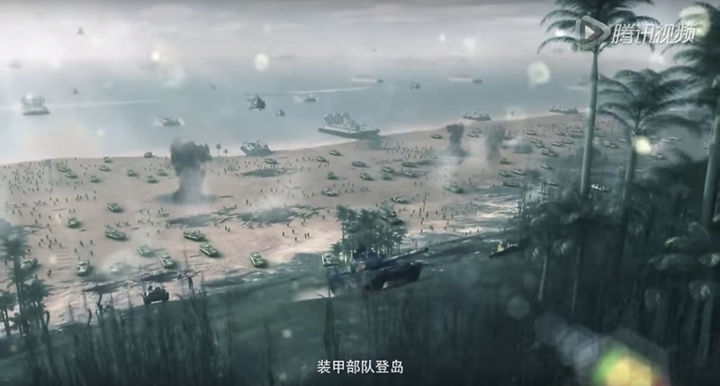 Illustration for article titled This Is The Insane Video China Just Put Out Showing It Attacking The U.S.